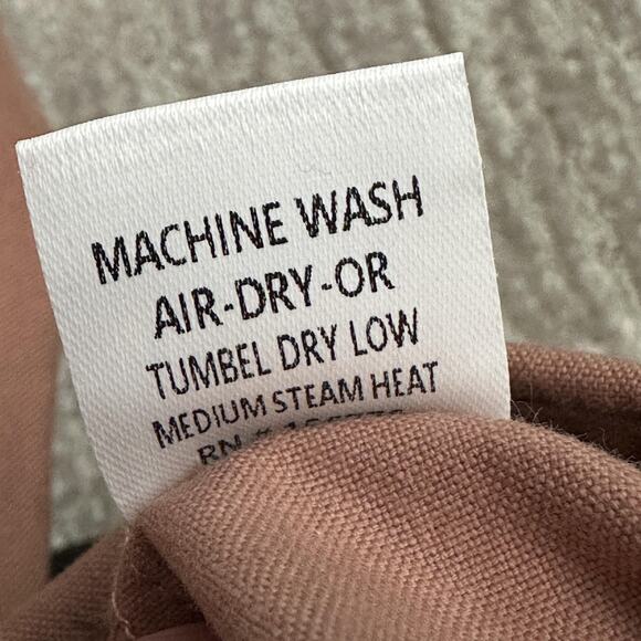 Roolee Jumpsuit Womens Large Short Sleeve Button Front Pockets One Piece Romper - Picture 14 of 14